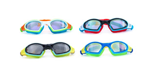 Bling2o Pool Party Swim Goggles
Four pairs of colorful swim goggles on a white background