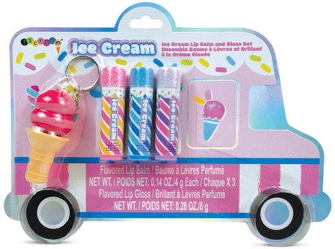 Iscream Ice Cream Truck Lip Balm & Gloss Set, Iscream, Cosmetics, Ice Cream Truck Lip Balm & Gloss Set, iscream, Iscream Ice Cream Truck Lip Balm & Gloss Set, Iscream Lip Balm Set, Iscream Li