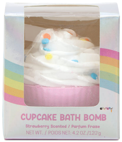 Iscream Cupcake Bath Bomb, Iscream, Bath Bomb, Bath Bombs, Birthday, Birthday Boy, Birthday Girl, cf-type-bath-bomb, cf-vendor-iscream, cupcake, Cupcakes, Easter Basket Ideas, EB Boys, Happy 