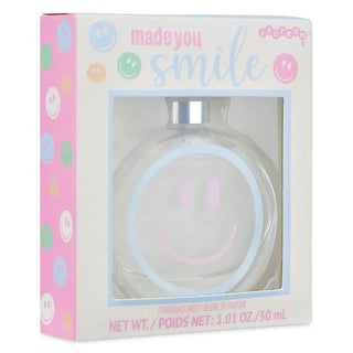 Iscream Made You Smile Fragrance Mist
Fragrance mist bottle with 'made you smile' packaging on a white background