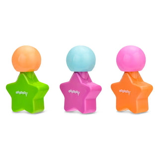 Iscream Star Nail Polish Set with multiple colorful bottles in light and dark shades, showcasing vibrant, glossy nail polish.
