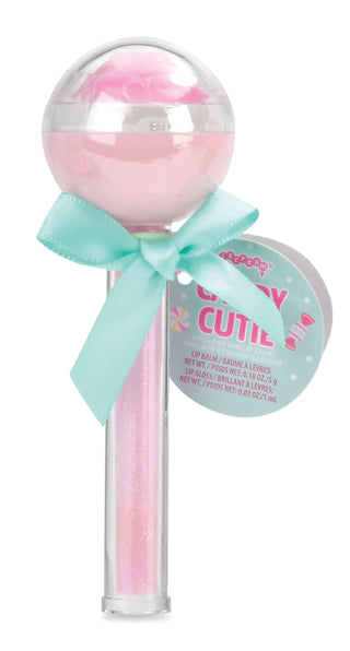 Light Pink Iscream Candy Cutie Lip Balm & Lip Gloss