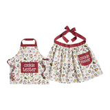 Mud Pie Mom & Me Cookie Apron Set, Mud Pie, All Things Holiday, Apron, cf-type-aprons, cf-vendor-mud-pie, Christmas, Christmas Apron, Cookie Test, Holiday, Mommy & Me, Mommy & Me Christmas, M