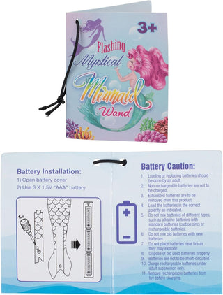 Master Toys Light Up Mermaid Wand