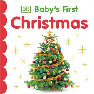 Baby's First Christmas (Baby's First Holidays) Board Book
Book cover of 'Baby's First Christmas' with a decorated Christmas tree and DK logo.