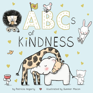 Penguin Random House ABCs of Kindness (Books of Kindness) Board Book
Book cover of 'ABCs of Kindness' with illustrations of animals and children.
