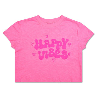 Iscream Boxy T-Shirt - Happy Vibes