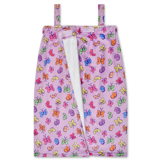 Iscream Bright Butterflies Spa Wrap
Purple children's pillowcase with colorful butterfly pattern on a white background
