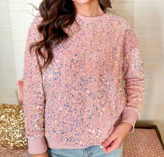Shiraleah Fiesta Adult Sweatshirt - Pink