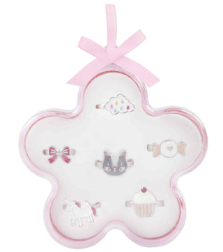 Great Pretenders Sweet Treats Ring 5pc Set, Great Pretenders, cf-type-jewelry-sets, cf-vendor-great-pretenders, Creative Education, Dress Up Jewelry, EB Girls, Great Pretenders, Jewelry, Litt