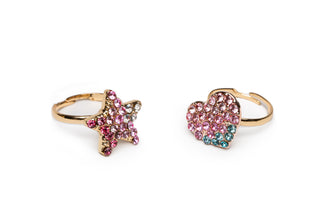 Great Pretenders Dreams of Love Spinner 2pc Ring Set