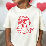 Sweet Wink, Sweet Wink Peace, Love, Smile Valentine's Day S/S Tee - Basically Bows & Bowties