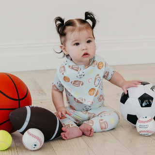 Copper Pearl Bandana Bib Set - All Star