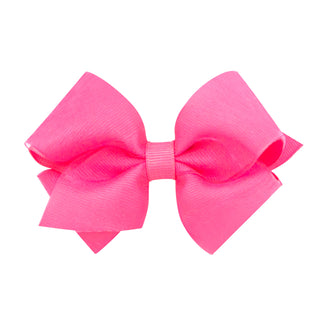 Extra Small Overlay Grosgrain Bow on Clippie