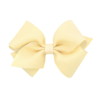 Extra Small Overlay Grosgrain Bow on Clippie