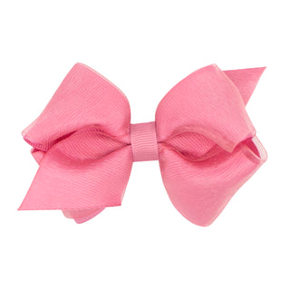 Extra Small Overlay Grosgrain Bow on Clippie