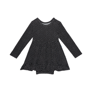 Posh Peanut Aggie L/S Ruffled Bodysuit Dress