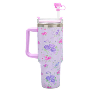 Iscream, Iscream Forever Floral Travel Cup - Basically Bows & Bowties