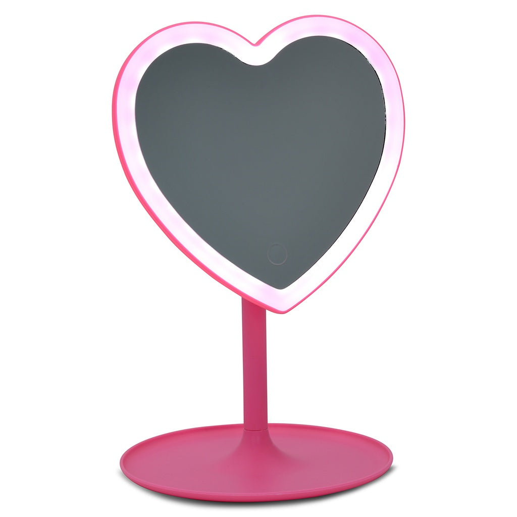 Iscream Heart Vanity Mirror Basically Bows & Bowties