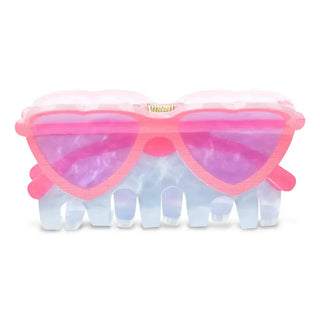 Iscream Sunglasses Hair Clip
Pink sunglasses with a clear case on a white background