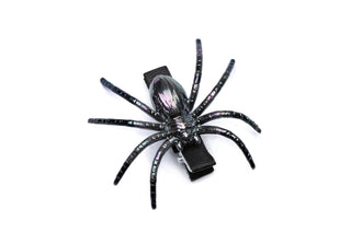 Great Pretenders Creepy Crawly Hair Clips
Black spider-shaped hair clip on a white background