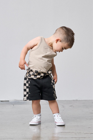 Little Bipsy Checkered Tank