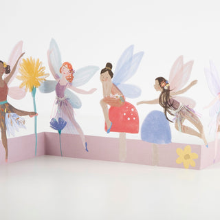 Meri Meri Fairies Birthday Card
Decorative wall stickers of fairies and flowers on a white background
