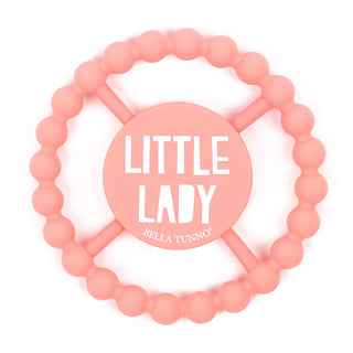 Bella Tunno, Bella Tunno Little Lady Happy Teether - Basically Bows & Bowties
