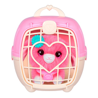 Scruff-A-Luvs Pet Scruff Playset
Pink plush toy with a heart design inside a pink cage on a white background