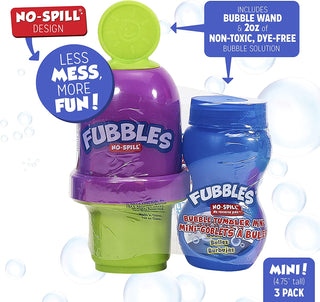 Fubbles Bubbles Mini No-Spill Bubble Tumbler, Little Kids, Bubbles, cf-type-bubbles, cf-vendor-little-kids, EB Boy, EB Boys, EB Girls, No Spill Bubbles, Stocking Stuffer, Stocking Stuffers, B