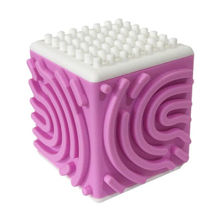 Watchitude Silly Tube Cube toy with colorful, flexible plastic tubes for playful manipulation and sensory fun.