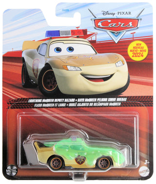 Mattel Hot Wheels Cars Die-Cast Singles Lightning McQueen Deputy Hazzard