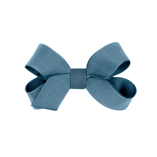 Tiny Overlay Grosgrain Bow on Clippie