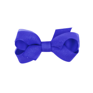 Tiny Overlay Grosgrain Bow on Clippie