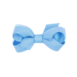 Tiny Overlay Grosgrain Bow on Clippie