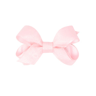 Tiny Overlay Grosgrain Bow on Clippie