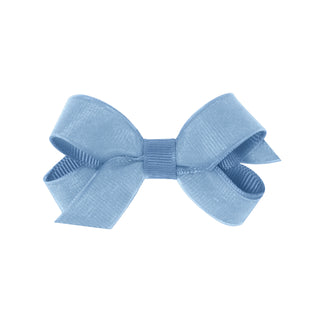 Tiny Overlay Grosgrain Bow on Clippie