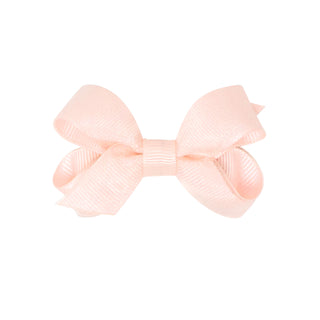 Tiny Overlay Grosgrain Bow on Clippie