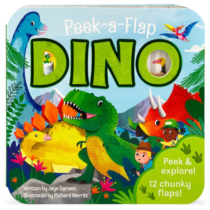 Dino Peek-A-Flap Board Book