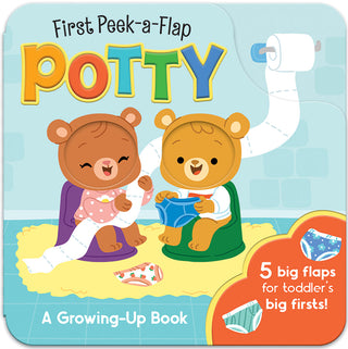 Cottage Door Press Potty (First Peek-a-Flap) Board Book