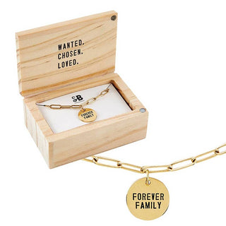 Stephan Baby Link Necklace - Forever Family