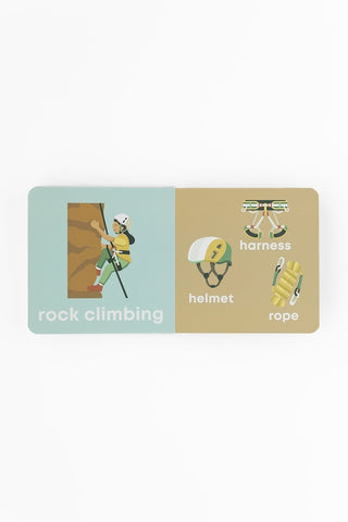 Left Hand Book House Board Book - Mountain Baby
