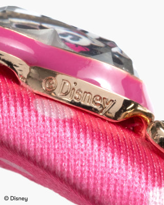 Super Smalls Disney Minnie Mouse Jeweled Headband
Close-up of a pink object with 'Disney' branding on a white background