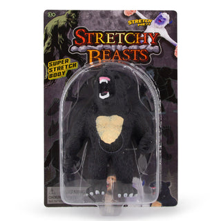 Master Toys Stretchy Beasts
Packaged Stretchy Beasts toy with black bear-like figure on a dark background