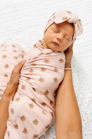 Lou Lou and Company Swaddle Blanket - Honey