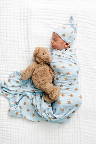 Lou Lou and Company Swaddle Blanket - Theodore