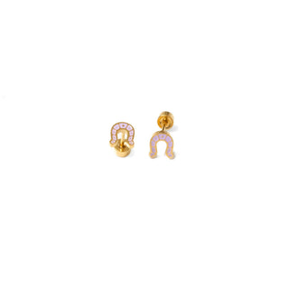 Pip Pop Post Earrings - Horseshoe Stud
Valve actuator on a white background