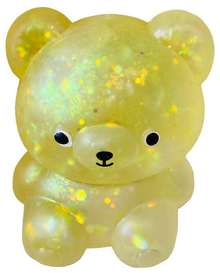 Streamline Sparkly Squish Bear Yellow