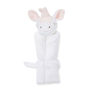 Angel Dear Blankie - White Unicorn
White plush toy with rabbit ears on a white background