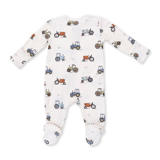 Angel Dear 2 Way Zipper Footie - Future Farmer